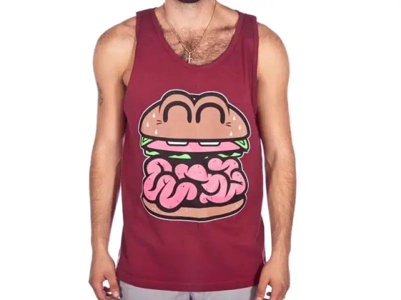 Pyknic "Burger Brain" Tank Top