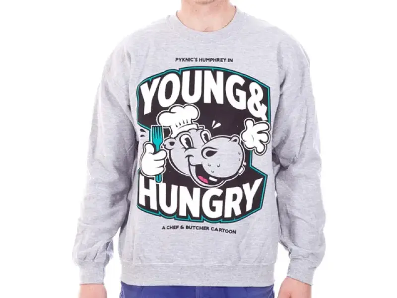 Pyknic "Young & Hungry" Sweatshirt