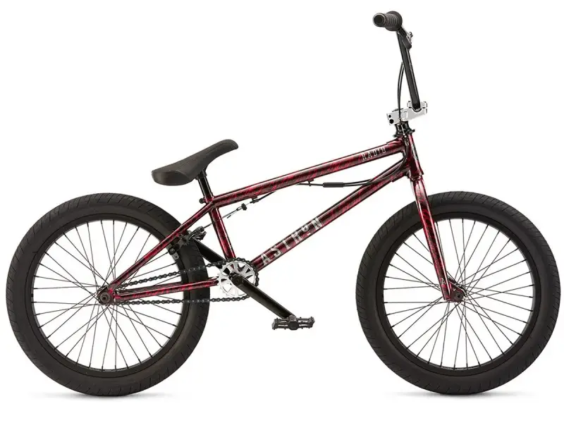 Radio Bikes "Astron" 2017 BMX Bike - Black/Red Splatter