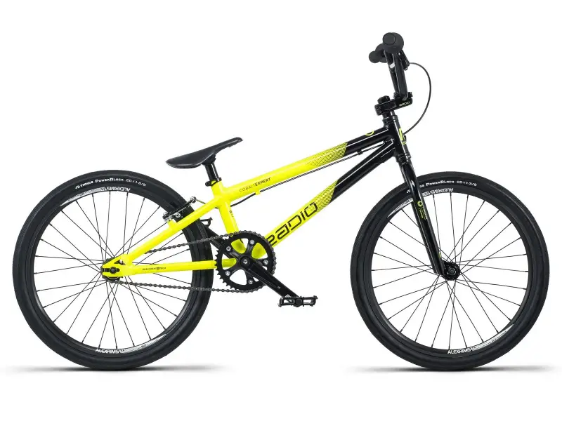 Radio Bikes "Cobalt Expert" 2019 BMX Race Rad - Black/Neon Yellow