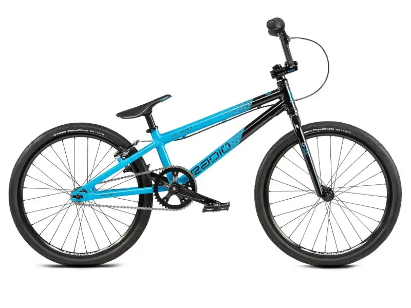 Radio Bikes "Cobalt Expert" 2020 BMX Race Rad - Black/Cyan
