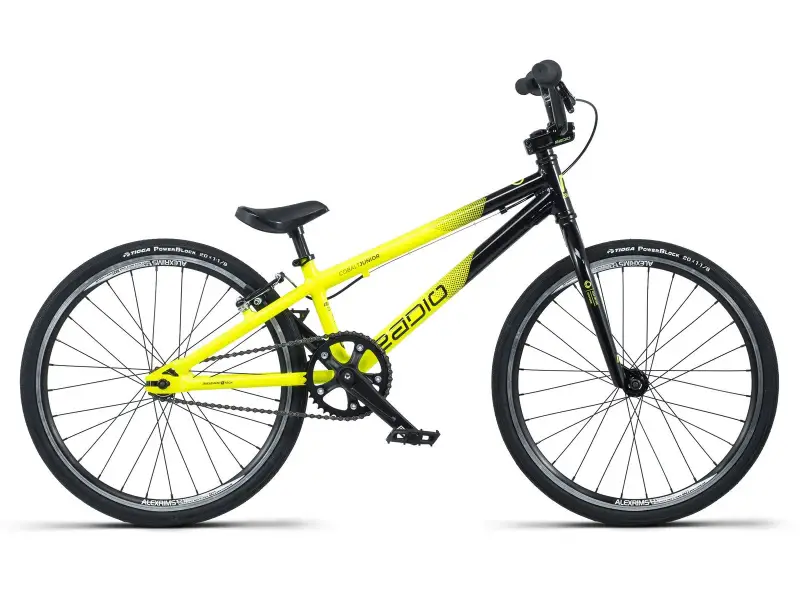 Radio Bikes "Cobalt Junior" 2019 BMX Race Rad - Black/Neon Yellow