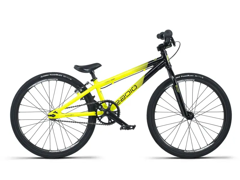 Radio Bikes "Cobalt Mini" 2019 BMX Race Rad - Black/Neon Yellow