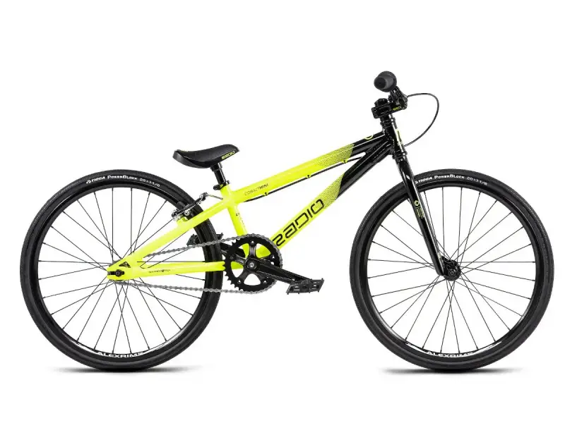 Radio Bikes "Cobalt Mini" 2020 BMX Race Rad - Black/Neon Yellow