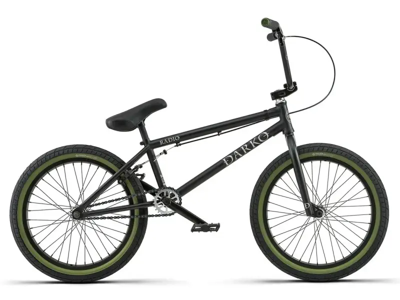 Radio Bikes "Darko" 2018 BMX Rad - Matt Black