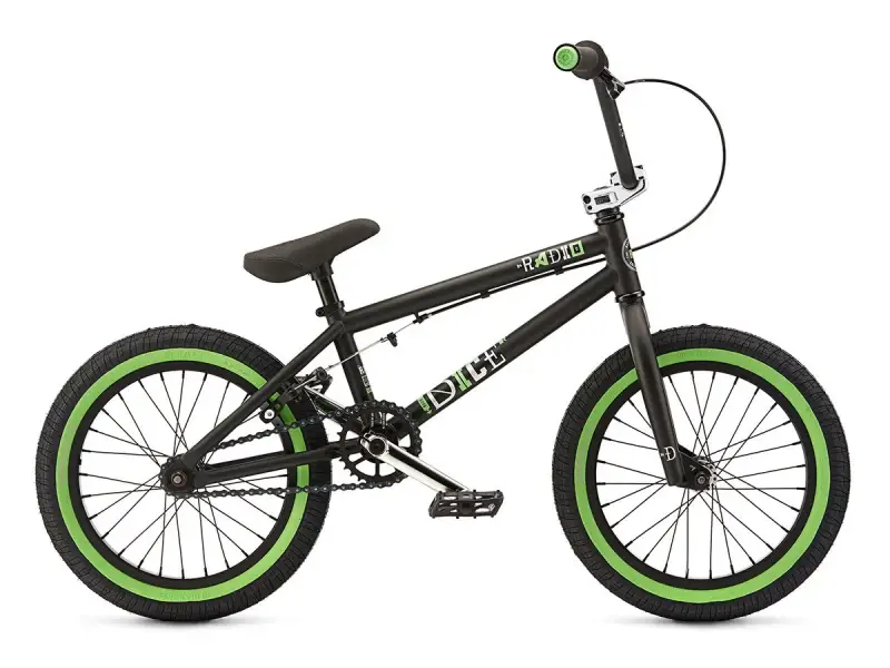 Radio Bikes "Dice 16" 2017 BMX Rad - 16 Zoll - Matt Black