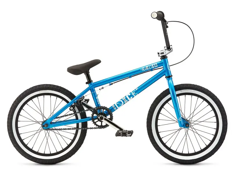 Radio Bikes "Dice 18" 2017 BMX Bike - 18 Inch - Cyan Blue