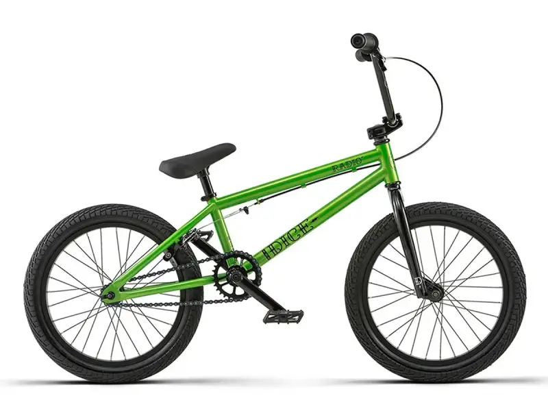 Radio Bikes "Dice 18" 2018 BMX Bike - 18 Inch - Metallic Green