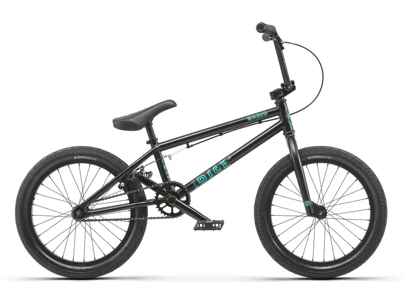Radio Bikes "Dice 18" 2019 BMX Bike - 18 Inch - Matt Black