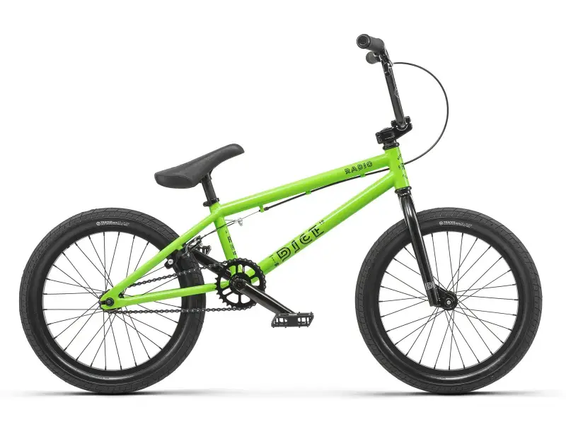 Radio Bikes "Dice 18" 2019 BMX Rad - 18 Zoll - Neon Green