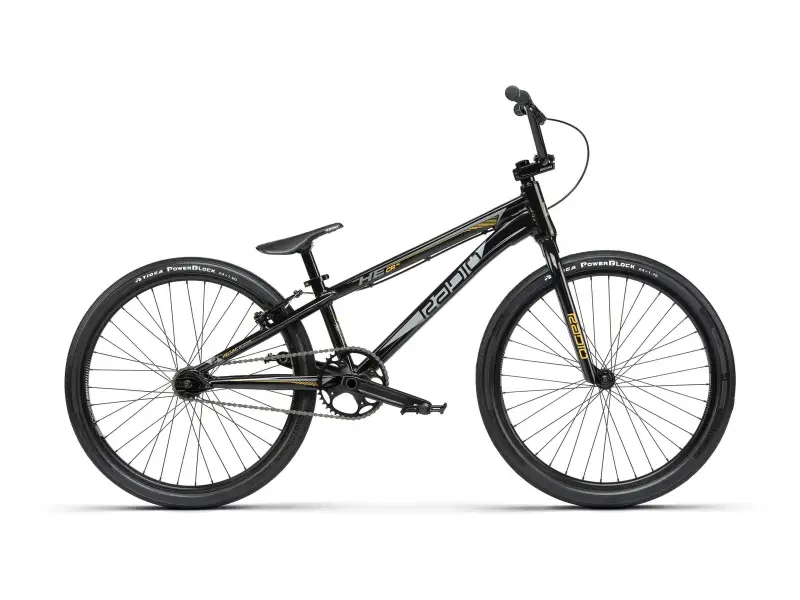 Radio Bikes "Helium Cruiser XL" BMX Race Cruiser Bike - 24 Inch - Black/Gold