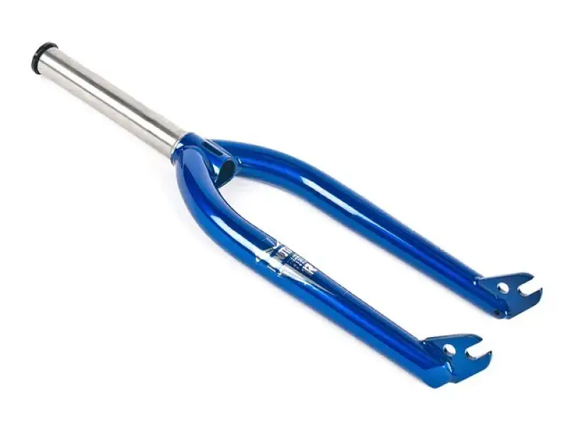 Radio Bikes "Minotaur" BMX Fork - Blue-Clear