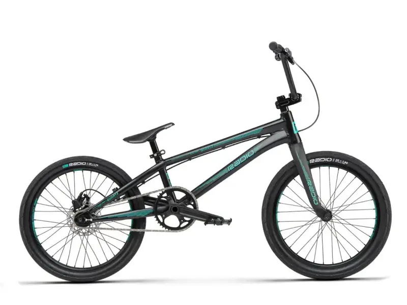 Radio Bikes "Quartz Pro L" 2023 BMX Race Rad - Matt Black