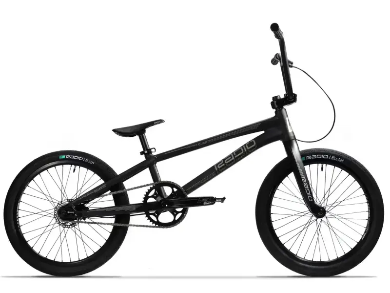 Radio Bikes "Quartz Pro XL" BMX Race Bike - Matt Black