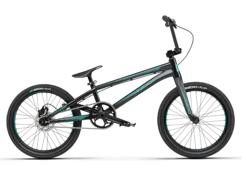 Radio Bikes "Quartz Pro XXL" 2023 BMX Race Rad - Matt Black