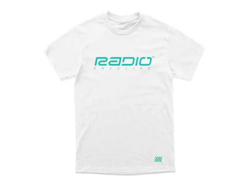 Radio Bikes "Raceline Logo" T-Shirt - White