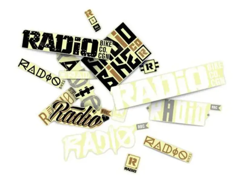 Radio Bikes "Sticker Pack" 2015 Stickerset