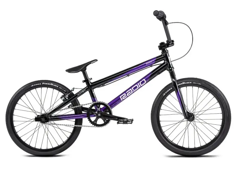 Radio Bikes "Xenon Expert XL" 2020 BMX Race Rad - Black/Metallic Purple