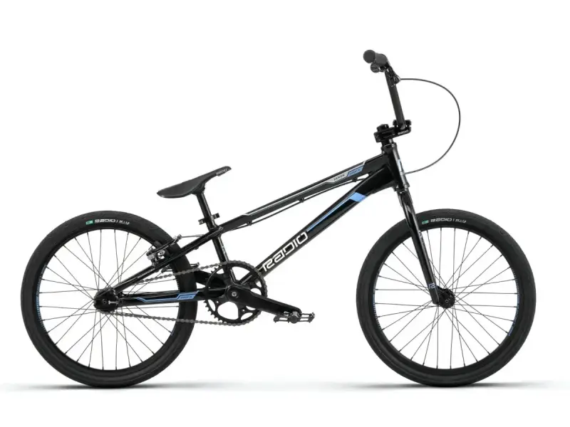 Radio Bikes "Xenon Expert XL" BMX Race Rad - Black/Skyblue