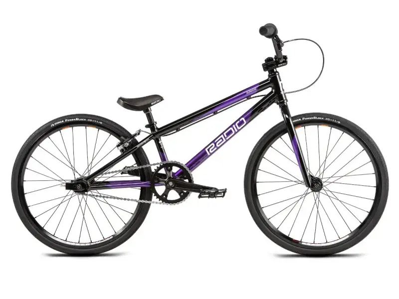 Radio Bikes "Xenon Junior" 2020 BMX Race Rad - Black/Metallic Purple
