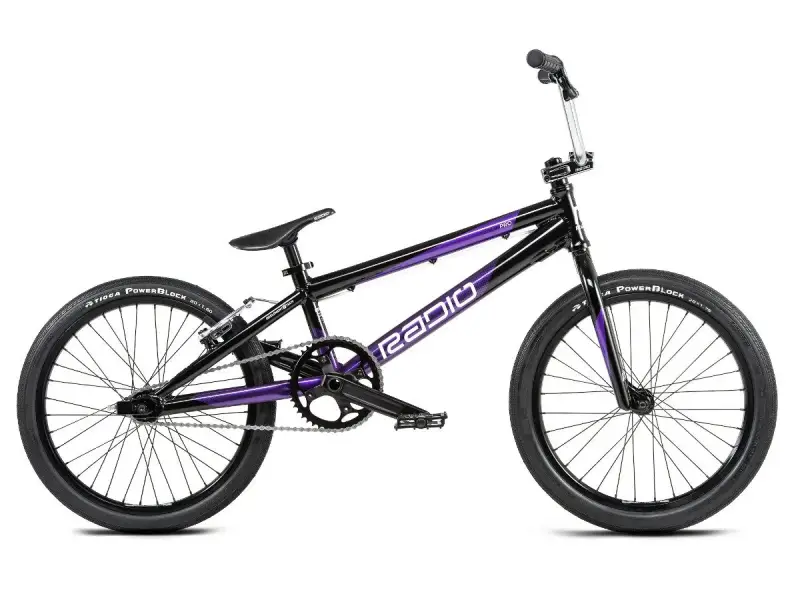 Radio Bikes "Xenon Pro" 2020 BMX Race Rad - Black/Metallic Purple