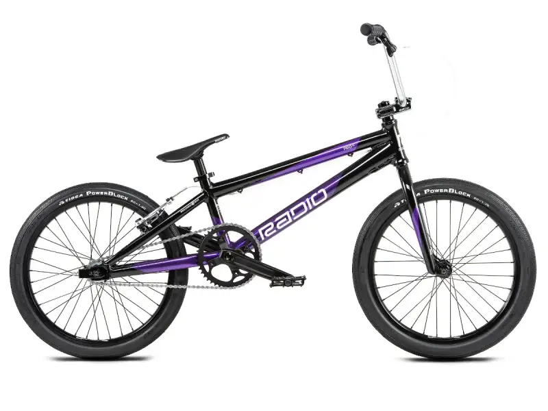 Radio Bikes "Xenon Pro XL" 2020 BMX Race Rad - Black/Metallic Purple