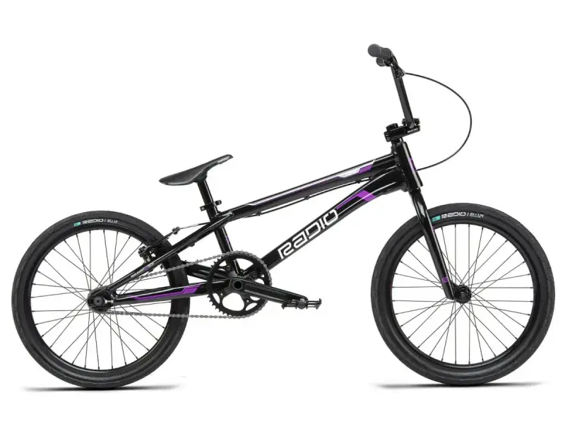 Radio Bikes "Xenon Pro XL" 2023 BMX Race Rad - Black/White