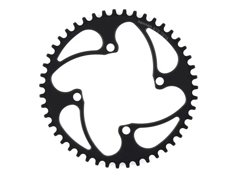 Rennen "Decimal Threaded" BMX Race Chainring - Black