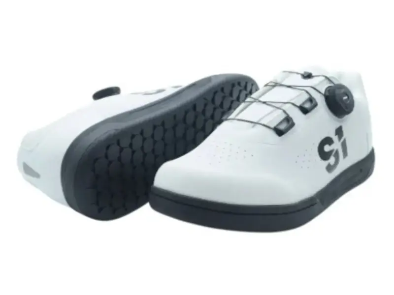 S1 Protection "Accell" BMX Race Shoes - White