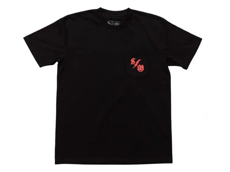 S&M Bikes "Bolt Pocket" T-Shirt - Black