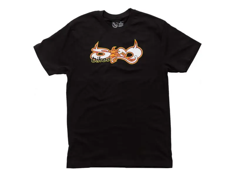 S&M Bikes "Devil Letters" T-Shirt - Black
