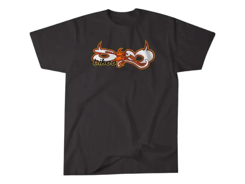 S&M Bikes "Devil Letters" T-Shirt - Grey