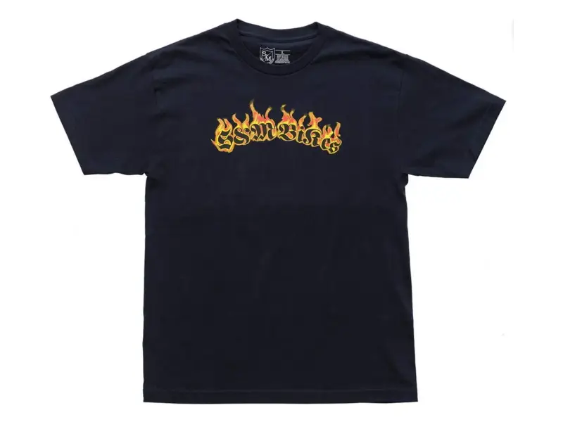 S&M Bikes "Old Flames" T-Shirt - Black