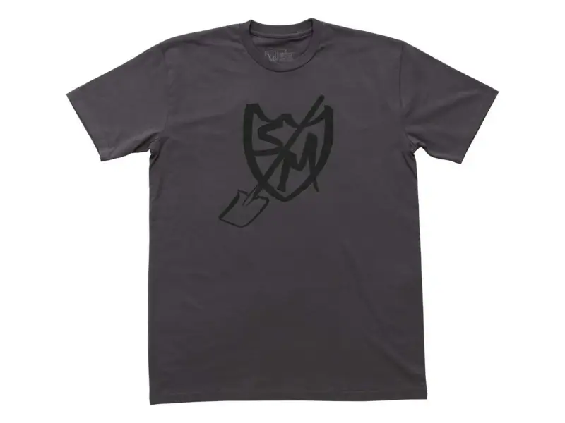 S&M Bikes "Shovel Shield" T-Shirt - Grey