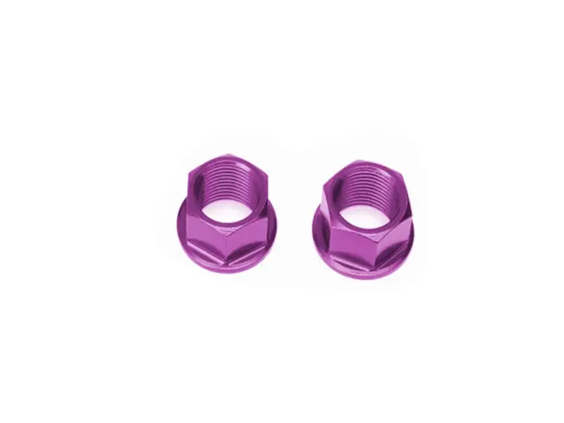 Salt Axle Nuts - Aluminium