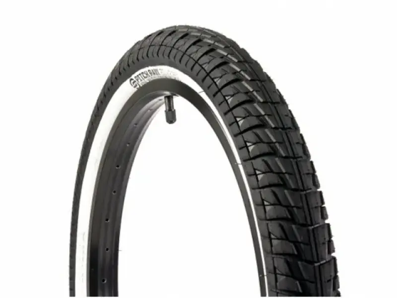 Salt "Pitch Raw White Wall" Tire