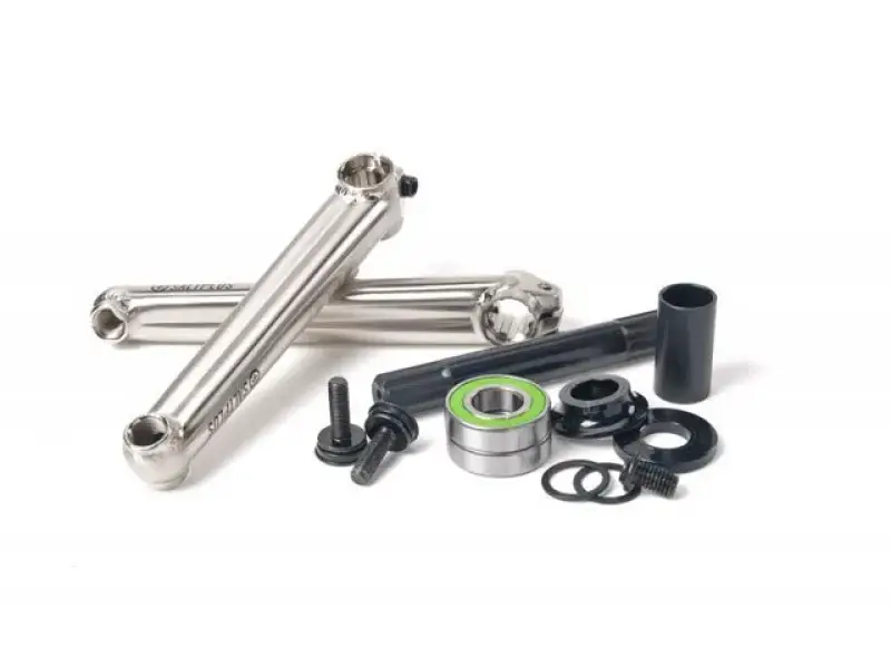 SaltPlus "Groove" BMX Crank- Chrome