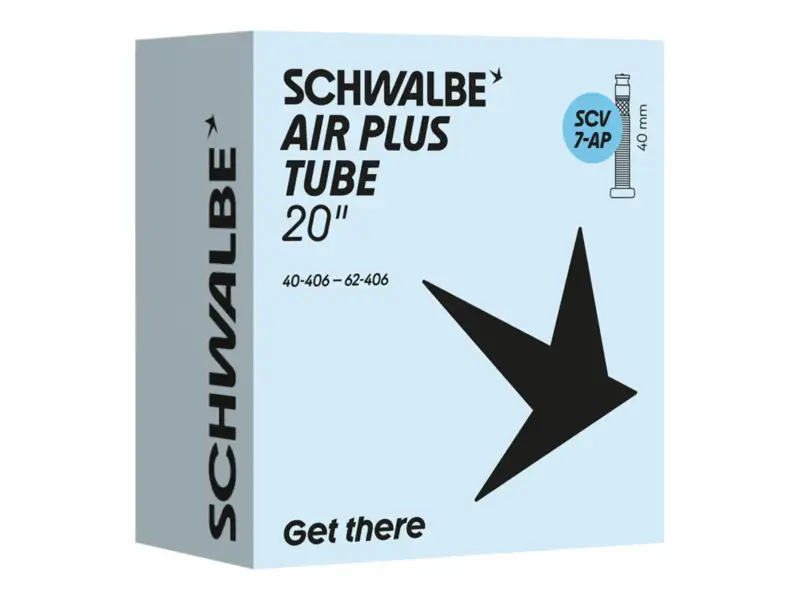 Schwalbe "Clik Valve SCV Air Plus" BMX Race Schlauch (20" x 1.50"-2.40")