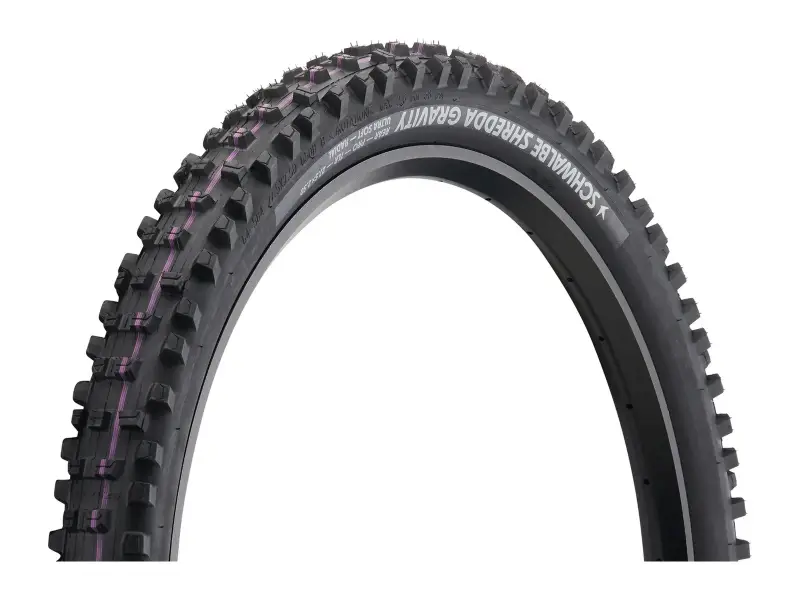 Schwalbe "Shredda Rear Evolution ADDIX Ultra Soft Gravity Radial" MTB Tire - 27.5 Inch (foldable)
