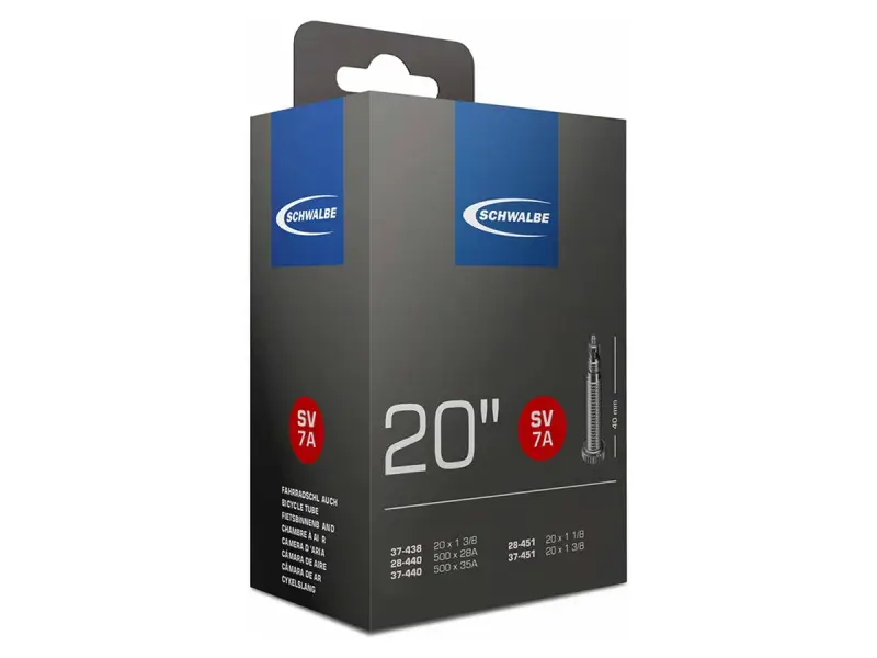 Schwalbe "SV 7A" BMX Race Schlauch (20" x 1-1/8" - 1-3/8")