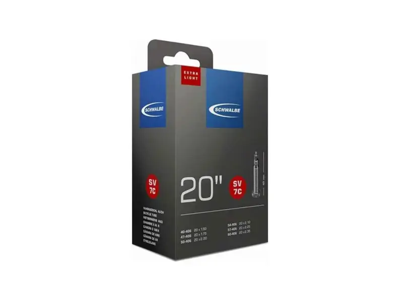 Schwalbe "SV 7C" BMX Race Tube (20" x 1.50" - 2.35")