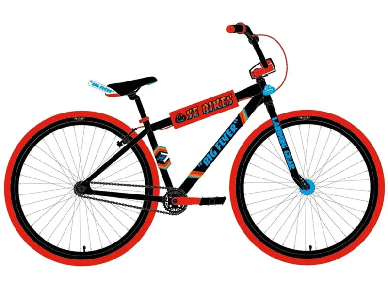 SE Bikes "Big Flyer 29" 2020 BMX Cruiser Rad - 29 Zoll - Black