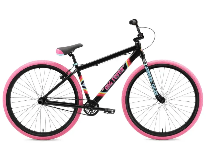 SE Bikes "Big Flyer 29" 2021 BMX Cruiser Rad - 29 Zoll - Black Sparkle