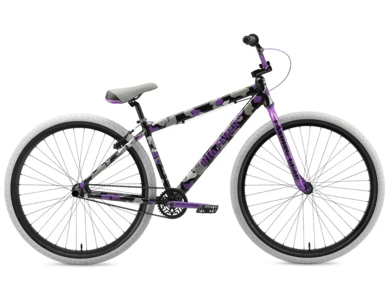 SE Bikes "Big Flyer 29" 2021 BMX Cruiser Rad - 29 Zoll - Purple Camo