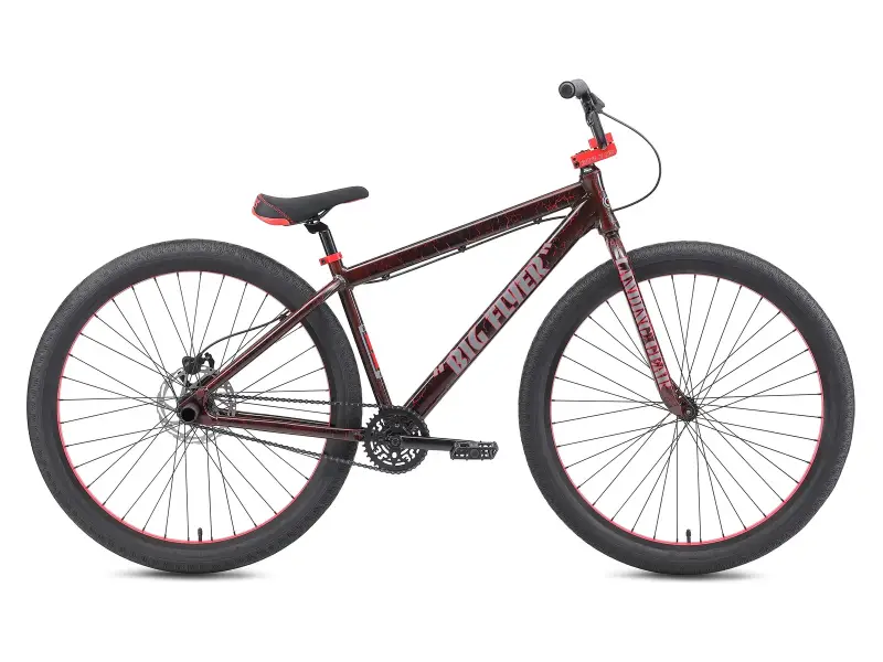 SE Bikes "Big Flyer HD 29" BMX Cruiser Rad - 29 Zoll - Red Crackle