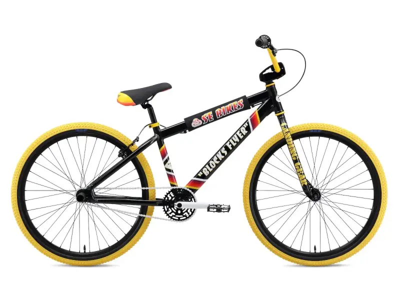 SE Bikes "Blocks Flyer 26" 2019 BMX Cruiser Rad - 26 Zoll - Black