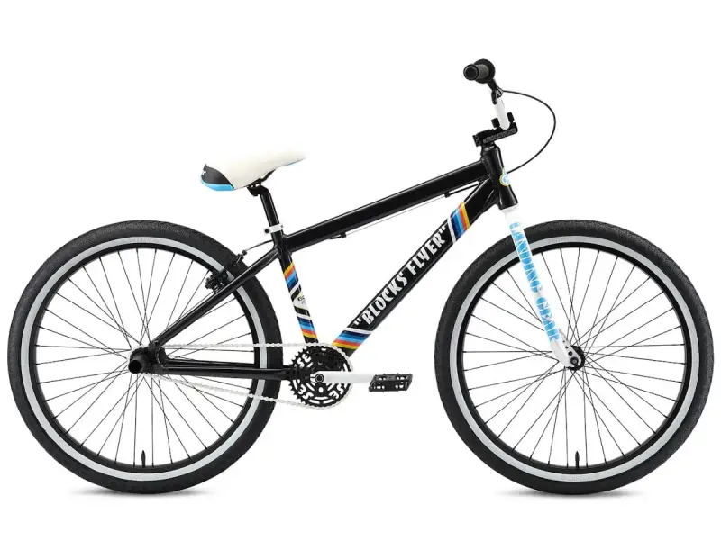 SE Bikes "Blocks Flyer 26" 2021 BMX Cruiser Rad - 26 Zoll - Black Sparkle