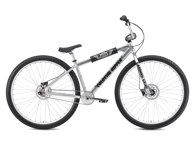 SE Bikes "Colossal Ripper 32" BMX Cruiser Rad - 32 Zoll - High Polish Silver
