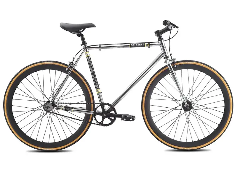 SE Bikes "Draft Lite" 2016 Fixed Gear Bike - Chrome