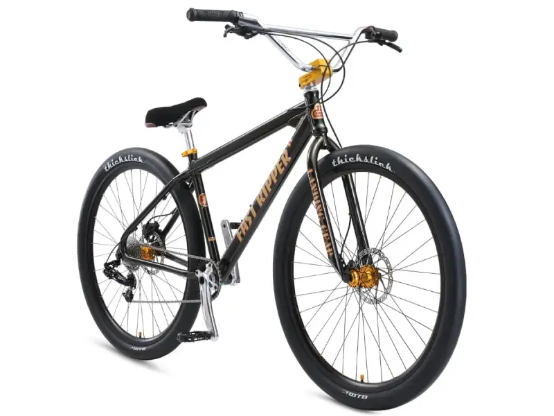 SE Bikes "Fast Ripper 29" 2021 BMX Cruiser Bike - 29 Inch - Black Sparkle